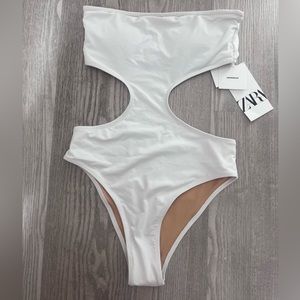 Zara cut out swimsuit